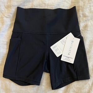 NWT Athleta bike shorts